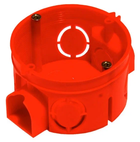 Подрозетник d-68 x 42mm (Красные)