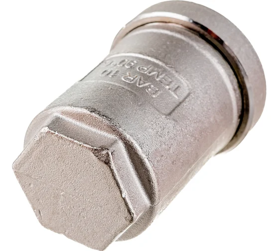 Компенсатор гидроударов Н 1/2" никелир.