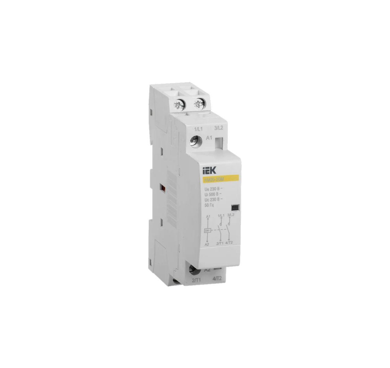 Контактор модульный КМ20-20М AC IEK MKK11-20-20 