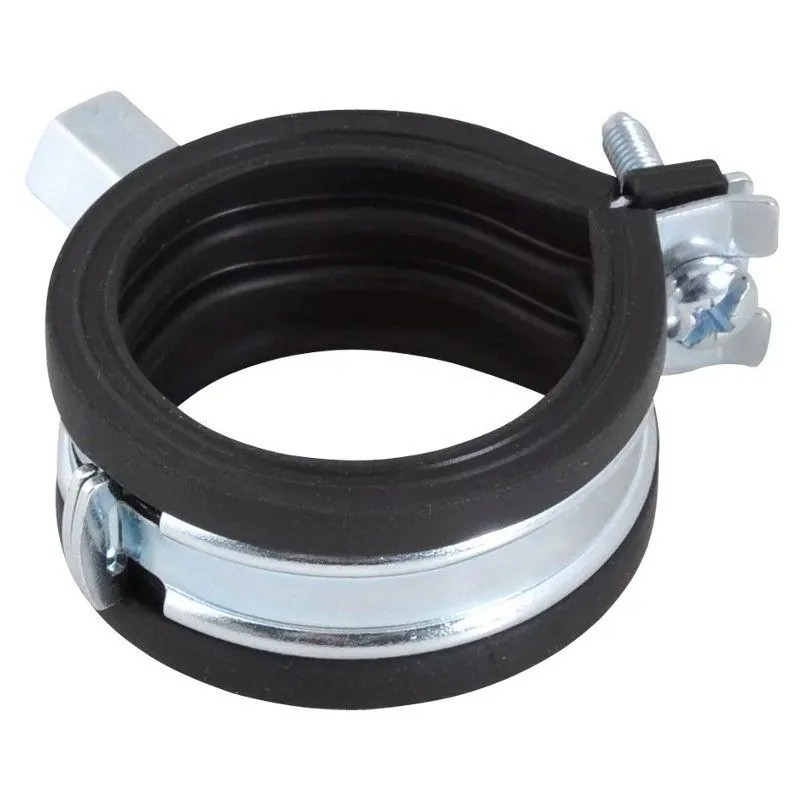 Хомут KSB1 М8 1 1/4" (40-43 мм) 1 винт. с уплотн. epdm, быстрый замок