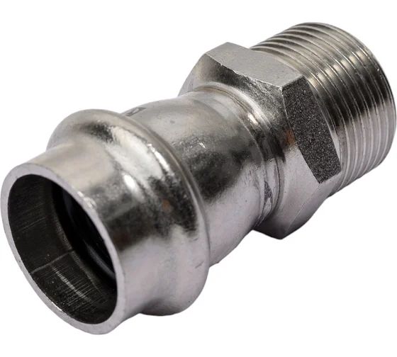 Соединитель нерж. сталь с нар.р. 22х3/4"