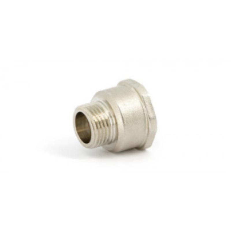 Переходник НВ 1/2" х 3/4", никелированный