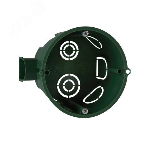 Подрозетник зеленый (скрытный монтаж) Systeme Electric 68х45мм 