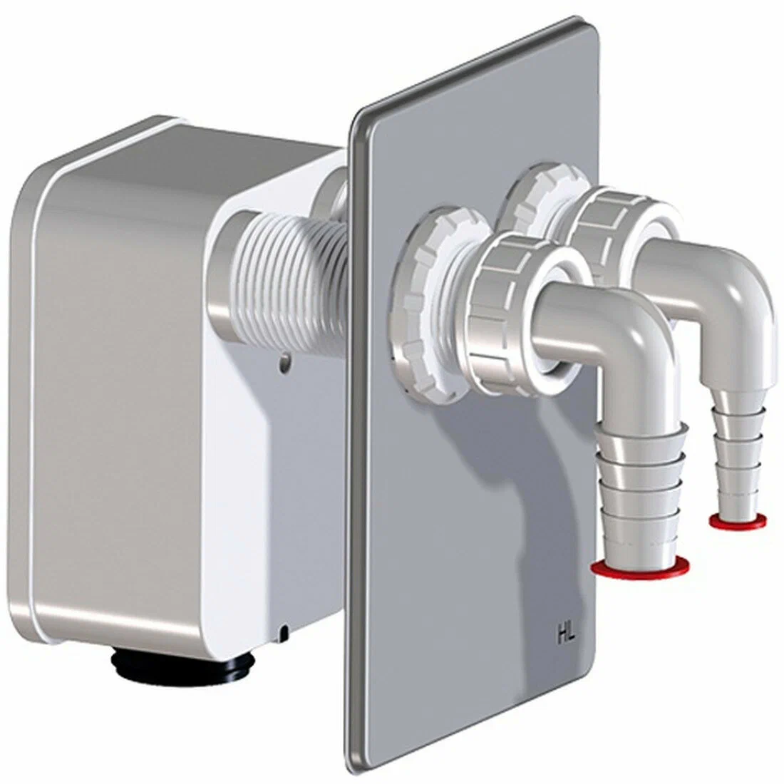 Комплект для двух стиральных машин HL 4000.2: HL04000.2, HL04000.7E, HL04000.5E - 2 шт., HL19.2 и HL