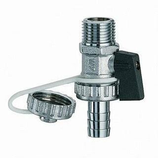 Хромированный сливной кран 1/2"