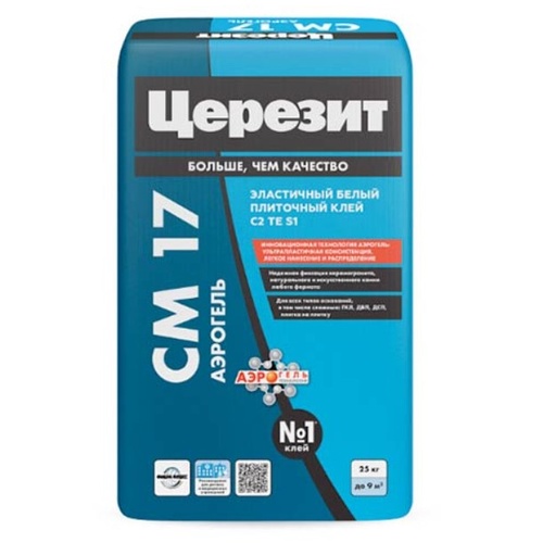 Церезит CM 17/25кг Клей плиточный для любых видов плитки