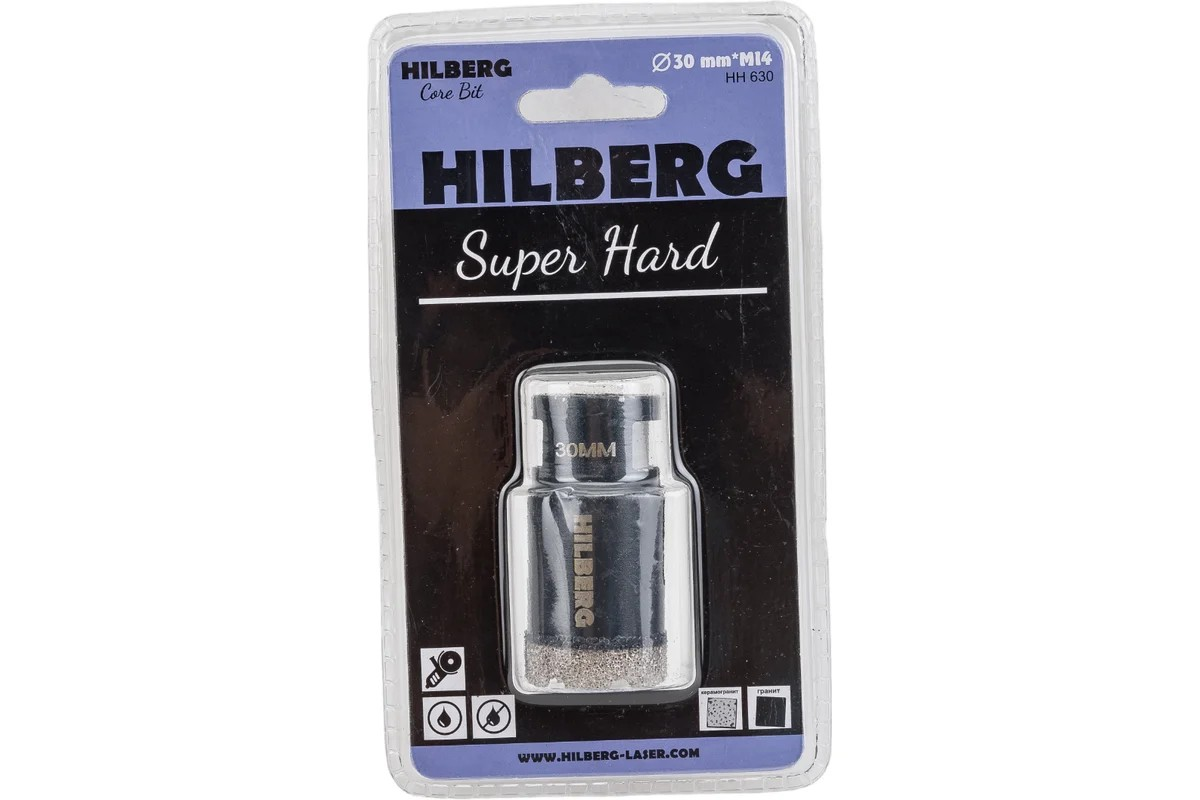 35 Hilberg  Super Hard 6T, М14 35*35 mm