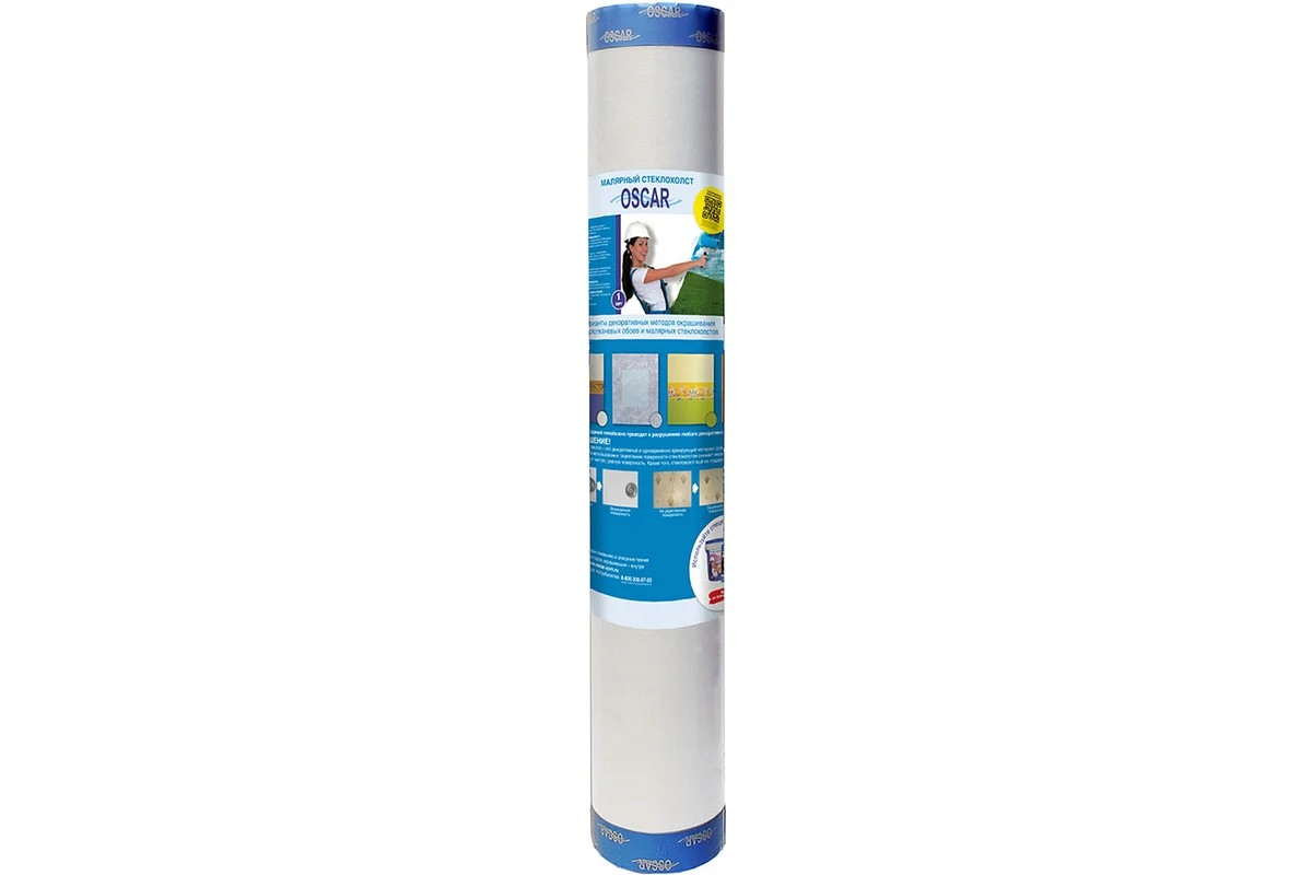 Стеклохолст малярный Oscar light 1х50 м 40 г./кв.м