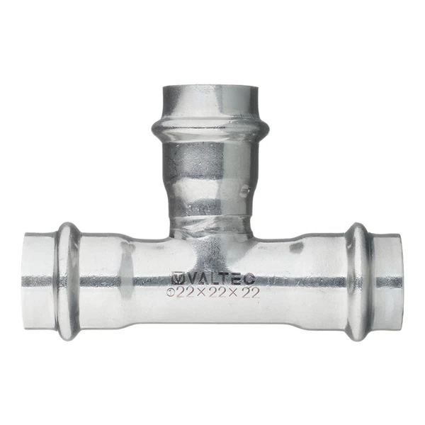 Тройник нерж. сталь 22