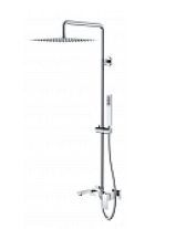 Стойка для душа Qubic Chrome