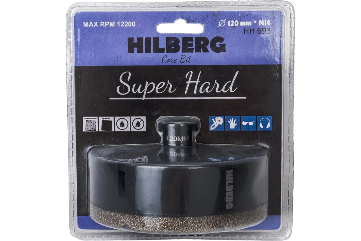 120 Hilberg  Super Hard 6T, М14 120*35 mm