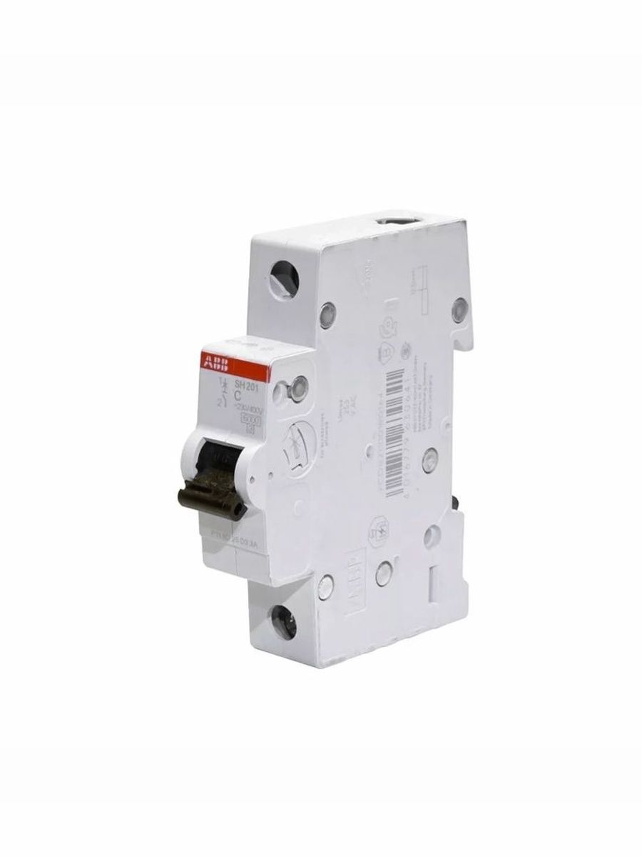 Автоматический выключатель 1-полюсный SH201 C6 6,0кА ABB
