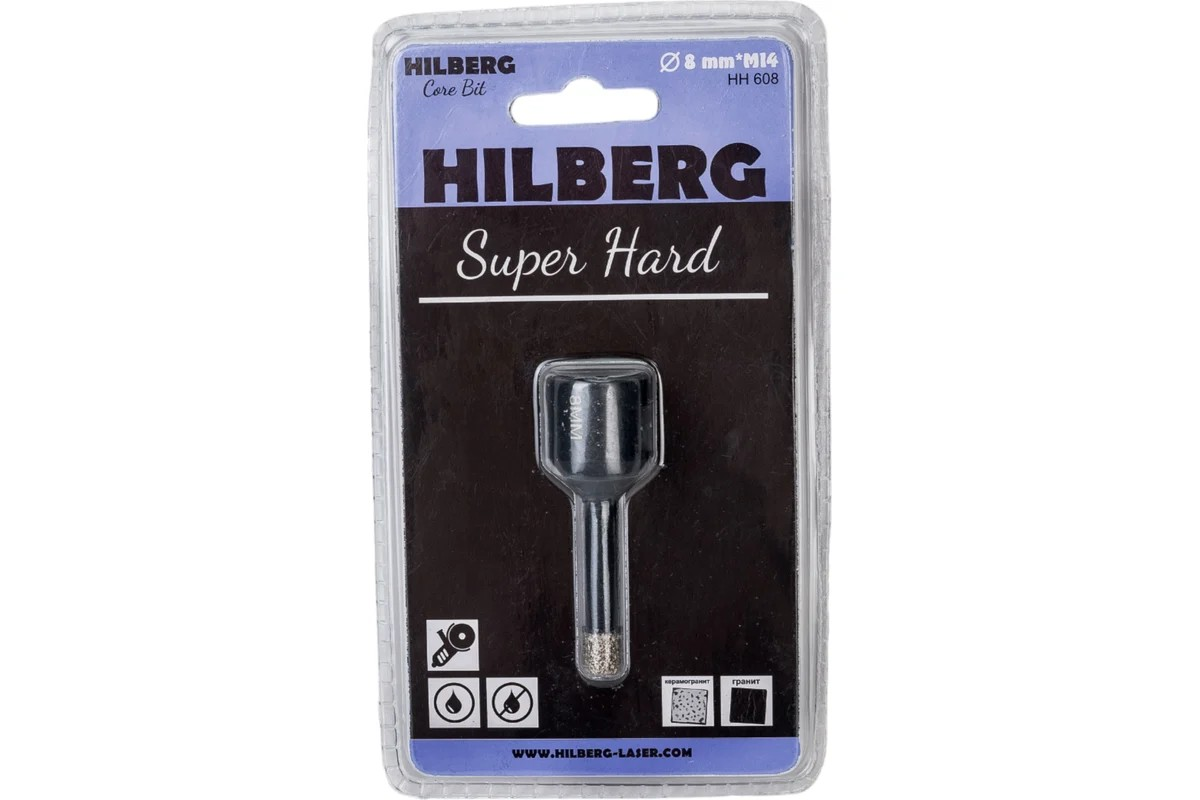 8 Hilberg  Super Hard, М14, С ТЕХНИЧЕСКИМ ВОСКОМ 8*35 mm
