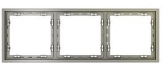 Рамка на 3 поста Voltum S70 VLS100304 (шелк)