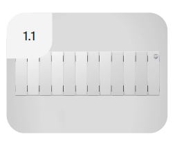 Радиатор биметаллический 20 секций