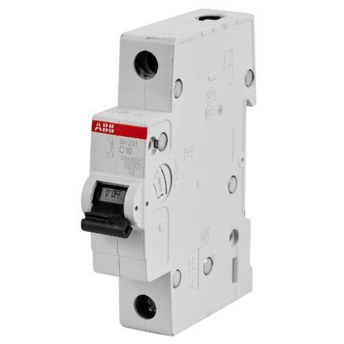Автоматический выключатель ABB SH201 1P 10A 6кА (01171)