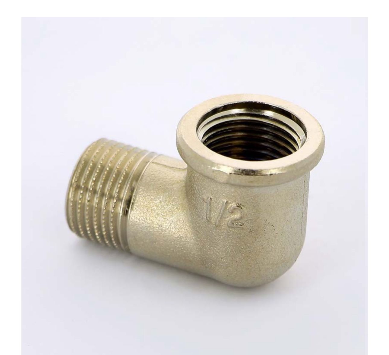 Угол НВ 1/2' x 1/2' никелированный