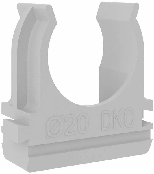 Держатель с защелкой 20мм для труб (DKC)