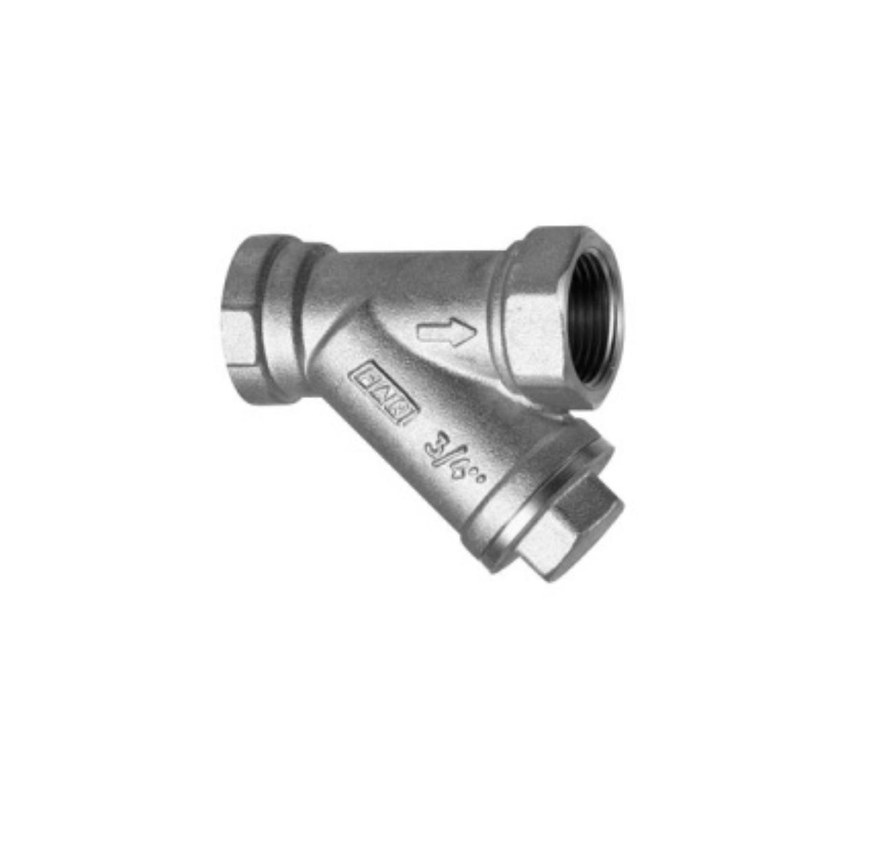 Грязевик 3/4" (ВР-ВР), 600 мкм, хром. (00-00009205)