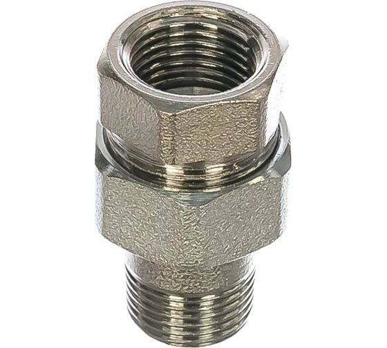 Прямой трехсоставной фитинг 1/2" (ВР-американка)