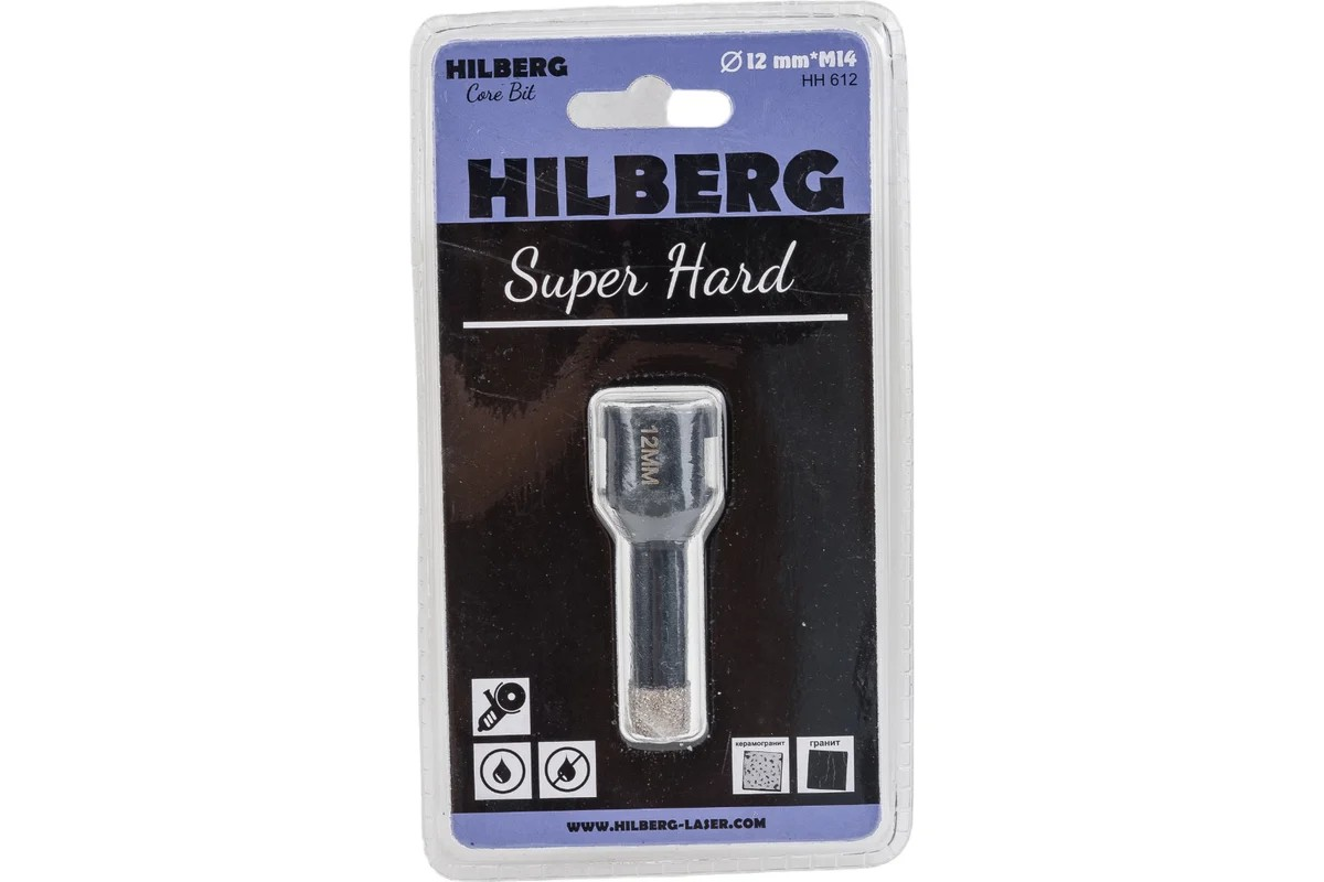 12 Hilberg  Super Hard, М14, С ТЕХНИЧЕСКИМ ВОСКОМ 12*35 mm