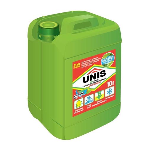 Грунт UNIS глубокого проникновения, укрепляющий, 10 л (03524)