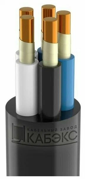 Кабель силовой ВВГнг(А)-FRLS 5х6 ок(N,PE)-0,66 Кабэкс