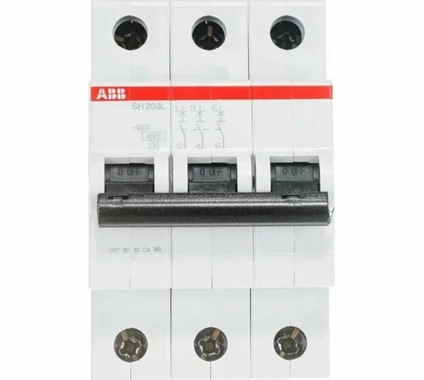 ABB SH203 3P 16A, Автомат. выключ.