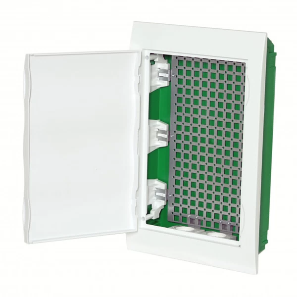 Щит слаботочный встраиваемый Systeme Electric City9 пластиковый IP40 474х306х109 мм 36 модулей белая дверь