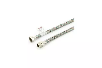 Гибкая подводка НВ 1/2", 200 см, DN 8, оплётка из нерж. стали501S2020