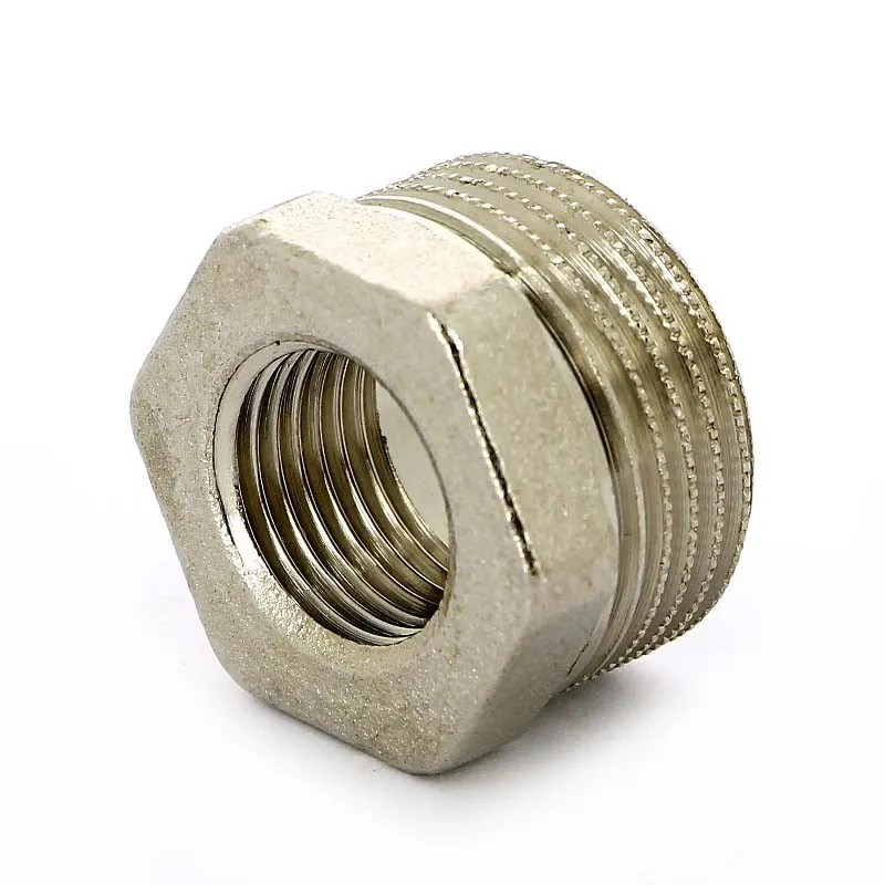 Футорка НВ 1" х 1/2", никелированная