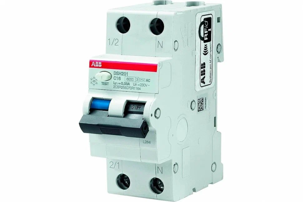 ABB DSH201 16A/0,03A Диф.автомат 