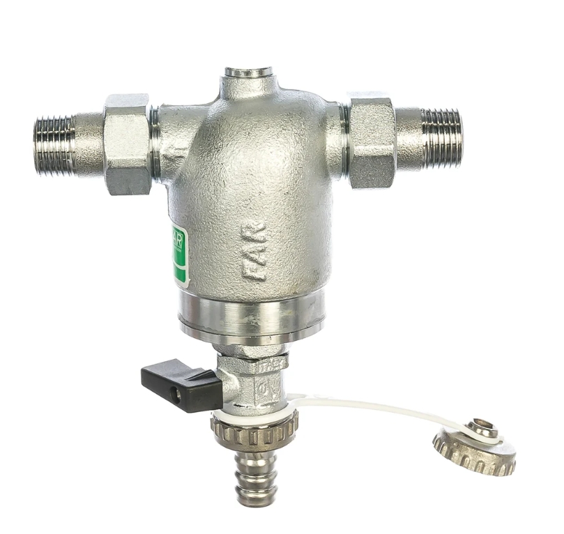 Фильтр 1/2" НР-НР, 100 мкм, Max: 95 °C, 25 бар