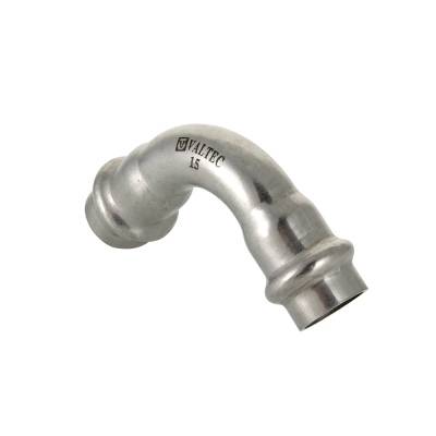 Отвод Valtec 22х22 90° нержавеющая сталь