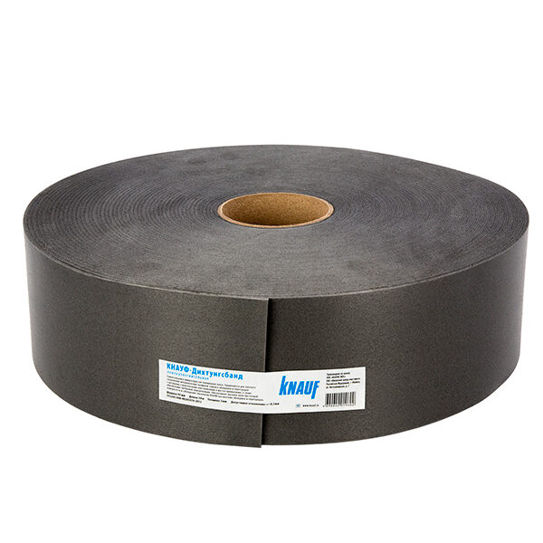 Лента уплотнительная Knauf Дихтунгсбанд 95х3 мм 30 м самоклеящаяся (00430)