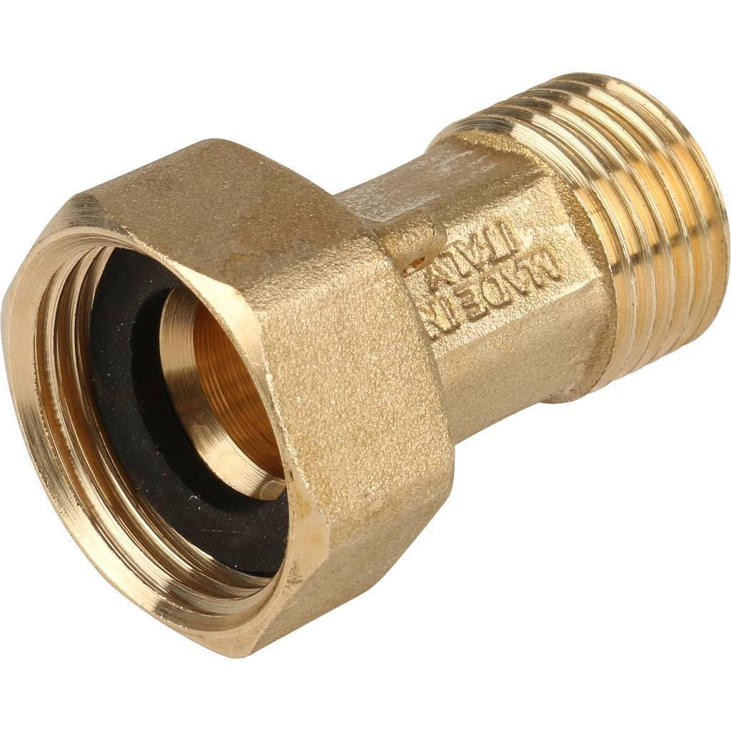 Разъемное соединение для водосчетчика 1/2"x3/4" пломбируемое