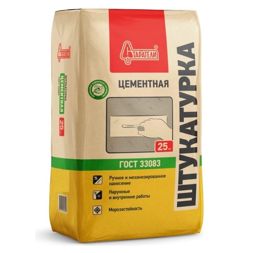 Штукатурка цементная Старатели 25 кг. (01471)