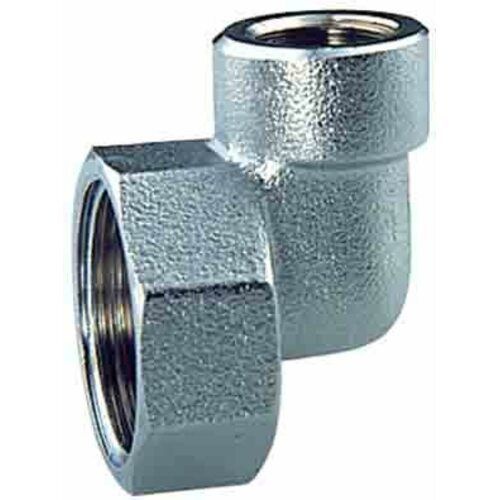 Переходник угловой, хром.,  3/4"ВР х 1/2"ВР