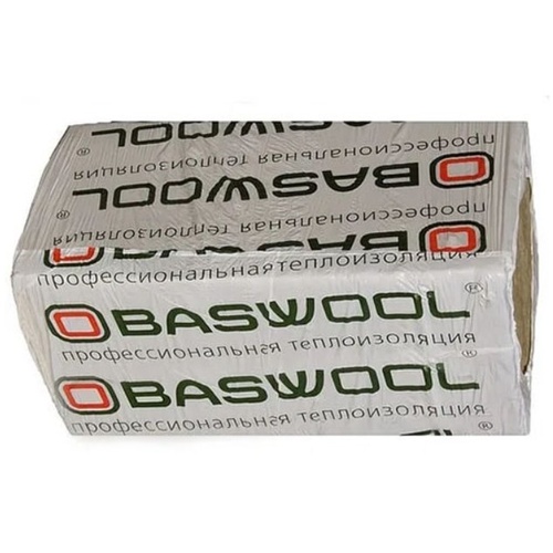 BASWOOL ФАСАД 140, плт. 140 кг./куб.м. (1200*600*50 мм, в упак. 6 плит, 4,32 м2, 0,216  куб.м.), упак (02069)