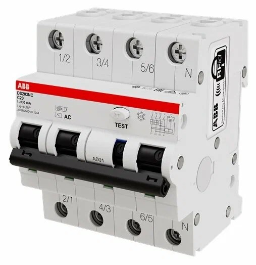 ABB DS203NC AC-C25/0,03A Диф.автомат 