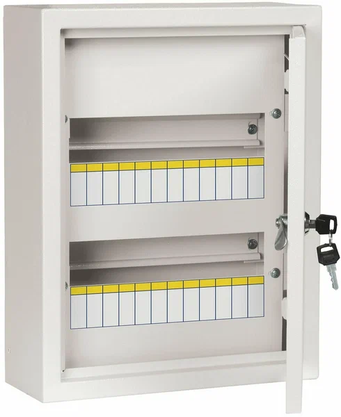 TITAN 3 Корпус метал. ЩРн-24 (395х310х120) IP31 белый IEK