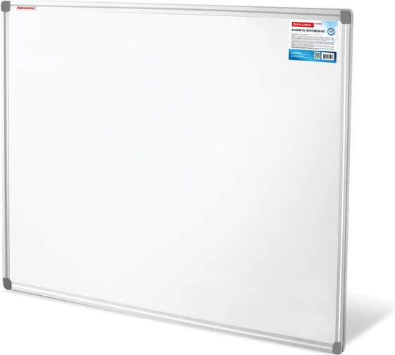 Магнитно-маркерная доска BRAUBERG Extra 90x120 см, алюминиевая рамка 237555
