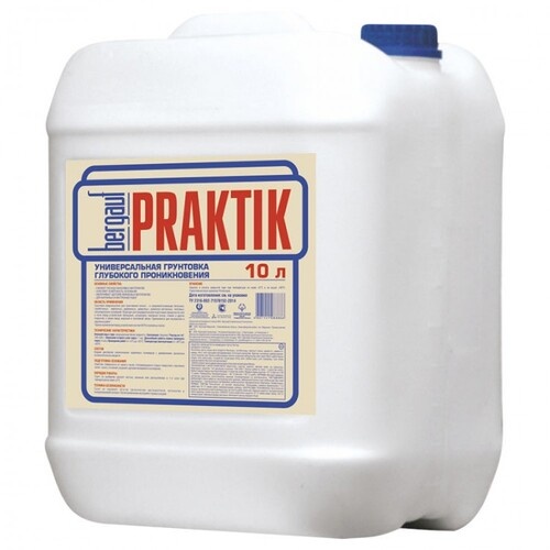 Универсальная грунтовка глубокого проникновения Bergauf PRAKTIK 10 лит. (01445)