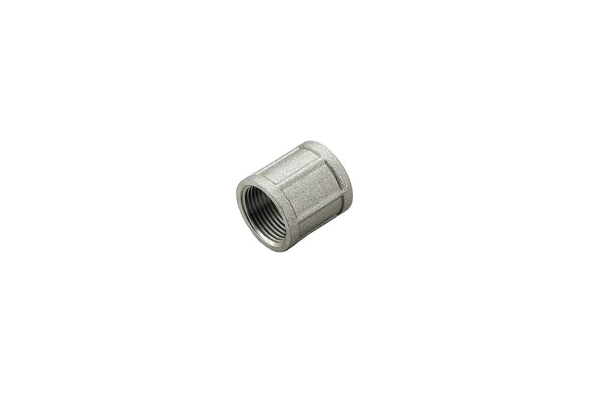 Муфта никелированная ВР, 1/2 тип 1550N, Tiemme
