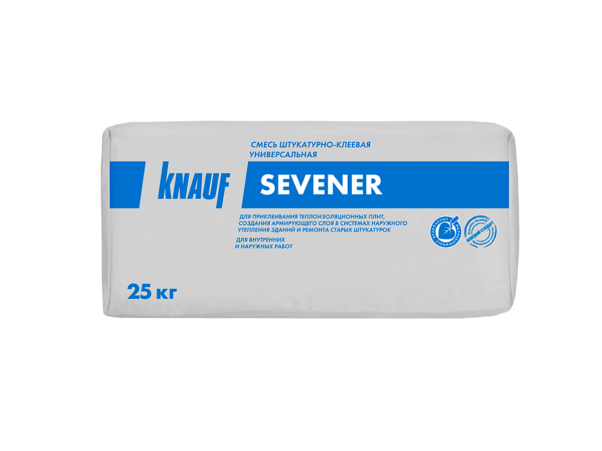 Кнауф Смесь штукатурно-клеевая Knauf Sevener, 25 кг (48)