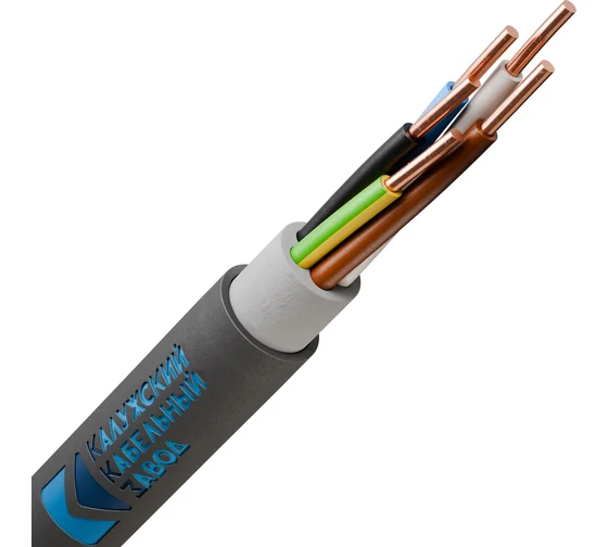 Кабель ВВГ нг LS 5x4 ККЗ круглый