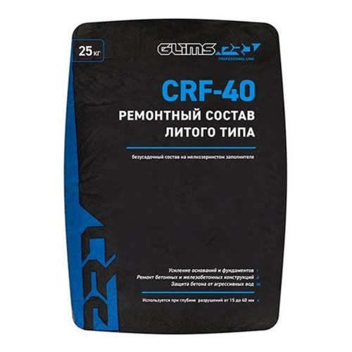 GLIMS PRO CRF-40 Класс R3. Ремонтный состав наливного типа. (02131)