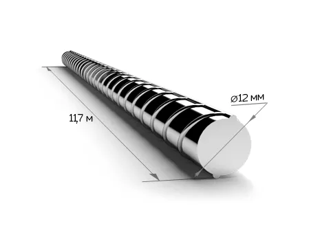 Арматура рифленая А-3 500С 12 мм