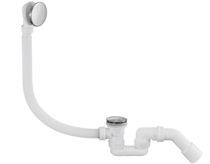 Автоматический сливы-перелив для ванны Grocenberg GB230NK Никель