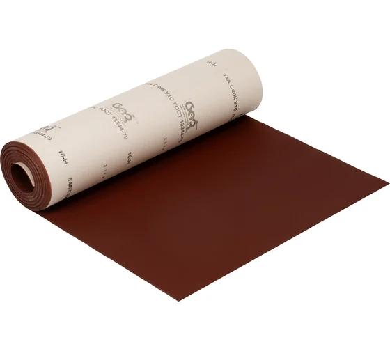 Шкурка на тканевой основе, серия 14а, зерн. 16Н (P80), 800 мм х 30 м, водост. (БАЗ)// Россия